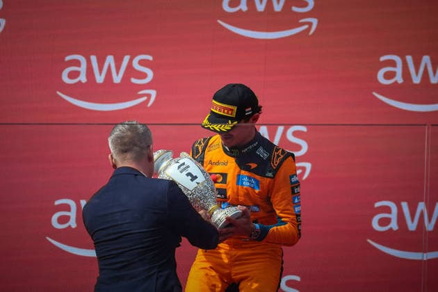 MOTORSPORTS - Formula 1 - 2026 Hungarian Grand Prix Photo by IPA ABACAPRESS.COM87030060 - 01 Lando Norris (GBR), McLaren Mercedes MCL40, during the Hungarian Grand Prix at the Hungaroring in Budapest, July 23–26, 2026, 2026 Formula 1 World Championship, WM, Weltmeisterschaft Hungary Hungary  Copyright: xIPAxSport ABACAx