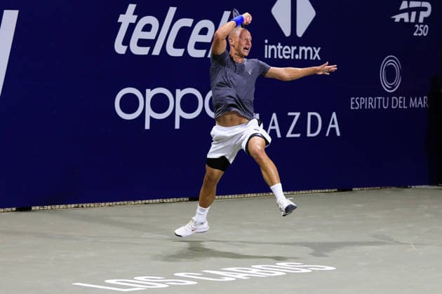 LOS CABOS TENNIS OPEN 2026 LOS CABOS TENNIS OPEN 2026 AIDAN MAYO VS ROGER PASCUAL FERRA 26072026 LOS CABOS, BAJA CALIFORNIA, MEXICO. Action photo of Aidan Mayo of the United States, during qualy game of the Los Cabos Tennis Open 2026 held at the Cabo Sports Complex in Baja California, Mexico. Foto de accion de Aidan Mayo de Estados Unidos, durante juego clasificatorio del Los Cabos Tennis Open 2026 celebrado en el Cabo Sports Complex de Baja California, Mexico. PHOTO BY IMAGENSHOP AGENCIA FOTOGRAFICA LOS CABOS BAJA CALIFORNIA MEXICO *** LOS CABOS TENNIS OPEN 2026 LOS CABOS TENNIS OPEN 2026 AIDAN MAYO VS ROGER PASCUAL FERRA 07 26 2026 LOS CABOS, BAJA CALIFORNIA, MEXICO Action photo of Aidan Mayo of the United States during a qualifying match at the 2026 Los Cabos Tennis Open held at the Cabo Sports Complex in Baja California, Mexico Action photo of Aidan Mayo of the United States, during a qualifying match at the 2026 Los Cabos Tennis Open held at the Cabo Sports Complex in Baja California, Mexico. PHOTO BY IMAGENSHOP PHOTO AGENCY LOS CABOS, BAJA CALIFORNIA, MEXICO Copyright: xIMAGENSHOPxAGENCIAxFOTOGRAFICAx