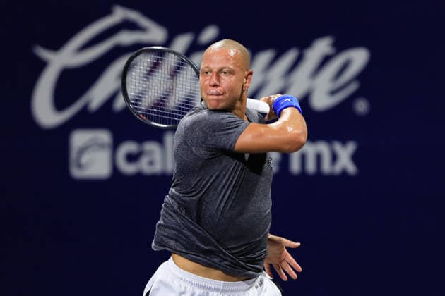 LOS CABOS TENNIS OPEN 2026 LOS CABOS TENNIS OPEN 2026 AIDAN MAYO VS ROGER PASCUAL FERRA 26072026 LOS CABOS, BAJA CALIFORNIA, MEXICO. Action photo of Aidan Mayo of the United States, during qualy game of the Los Cabos Tennis Open 2026 held at the Cabo Sports Complex in Baja California, Mexico. Foto de accion de Aidan Mayo de Estados Unidos, durante juego clasificatorio del Los Cabos Tennis Open 2026 celebrado en el Cabo Sports Complex de Baja California, Mexico. PHOTO BY IMAGENSHOP AGENCIA FOTOGRAFICA LOS CABOS BAJA CALIFORNIA MEXICO *** LOS CABOS TENNIS OPEN 2026 LOS CABOS TENNIS OPEN 2026 AIDAN MAYO VS ROGER PASCUAL FERRA 07 26 2026 LOS CABOS, BAJA CALIFORNIA, MEXICO Action photo of Aidan Mayo of the United States during a qualifying match at the 2026 Los Cabos Tennis Open held at the Cabo Sports Complex in Baja California, Mexico Action photo of Aidan Mayo of the United States, during a qualifying match at the 2026 Los Cabos Tennis Open held at the Cabo Sports Complex in Baja California, Mexico. PHOTO BY IMAGENSHOP PHOTO AGENCY LOS CABOS, BAJA CALIFORNIA, MEXICO Copyright: xIMAGENSHOPxAGENCIAxFOTOGRAFICAx