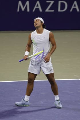 LOS CABOS TENNIS OPEN 2026 LOS CABOS TENNIS OPEN 2026 ALEJANDRO HERNANDEZ VS ALAN MAGADAN 26072026 LOS CABOS, BAJA CALIFORNIA, MEXICO. Action photo of Alan Magadan of Mexico, during qualy game of the Los Cabos Tennis Open 2026 held at the Cabo Sports Complex in Baja California, Mexico. Foto de accion de Alan Magadan de Mexico, durante juego clasificatorio del Los Cabos Tennis Open 2026 celebrado en el Cabo Sports Complex de Baja California, Mexico. PHOTO BY IMAGENSHOP AGENCIA FOTOGRAFICA LOS CABOS BAJA CALIFORNIA MEXICO *** LOS CABOS TENNIS OPEN 2026 LOS CABOS TENNIS OPEN 2026 ALEJANDRO HERNANDEZ VS ALAN MAGADAN 07 26 2026 LOS CABOS, BAJA CALIFORNIA, MEXICO Action photo of Alan Magadan of Mexico during a qualifying match at the 2026 Los Cabos Tennis Open held at the Cabo Sports Complex in Baja California, Mexico Action photo of Alan Magadan of Mexico, during a qualifying match at the 2026 Los Cabos Tennis Open held at the Cabo Sports Complex in Baja California, Mexico PHOTO BY IMAGENSHOP PHOTO AGENCY LOS CABOS BAJA CALIFORNIA MEXICO Copyright: xIMAGENSHOPxAGENCIAxFOTOGRAFICAx