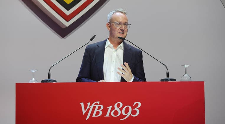 Stuttgart , VfB Stuttgart Mitgliederversammlung 2026 , Alexander Wehrle *** Stuttgart, VfB Stuttgart 2026 General Meeting, Alexander Wehrle