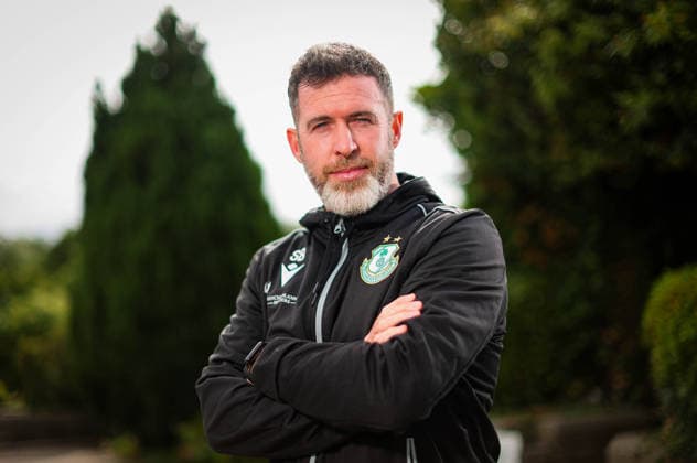 Shamrock Rovers press conference, PK, Pressekonferenz & Squad Training, Roadstone, Dublin 27 7 2026 Manager Stephen Bradley Stephen Bradley 27 7 2026  Copyright: xx RB1_5946