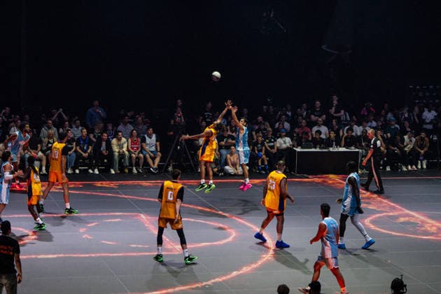 Spielszenen 26.07.2026, LGCY, Basketball, Uber East Halle, Berlin *** Game Highlights, July 26, 2026, LGCY, Basketball, Uber East Halle, Berlin Copyright: HMBxMedia xFinnxWeidmann