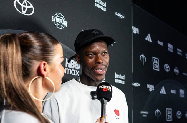 Dennis Schröder 26.07.2026, LGCY, Basketball, Uber East Halle, Berlin *** Dennis Schröder, July 26, 2026, LGCY, Basketball, Uber East Halle, Berlin Copyright: HMBxMedia xFinnxWeidmann