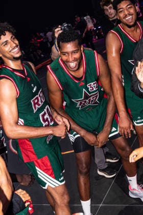 Emotionen 26.07.2026, LGCY, Basketball, Uber East Halle, Berlin *** Emotions, July 26, 2026, LGCY, Basketball, Uber East Halle, Berlin Copyright: HMBxMedia xFinnxWeidmann