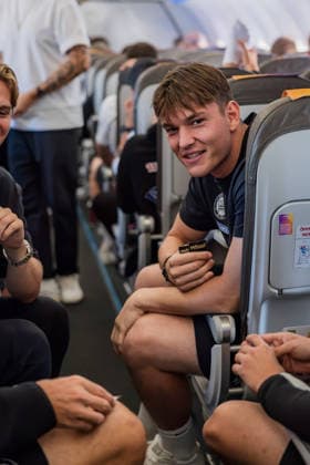 SOCCER - UEFA CL, Hearts vs Sturm GRAZ,AUSTRIA,27.JUL.26 - SOCCER - UEFA Champions League, qualification, Heart of Midlothian FC vs SK Sturm Graz, preview, flight. Image shows Elias Lorenz (Sturm).  GEPAxpictures xMatthiasxTrinkl