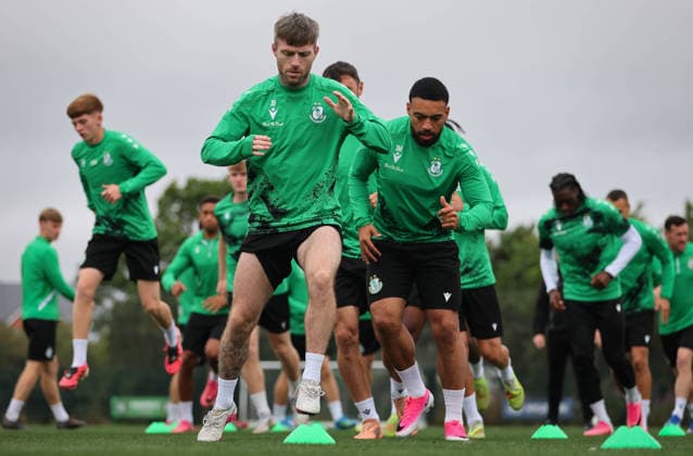 Shamrock Rovers press conference, PK, Pressekonferenz & Squad Training, Roadstone, Dublin 27 7 2026 Jack Byrne Jack Byrne 27 7 2026  Copyright: xx RB2_5327