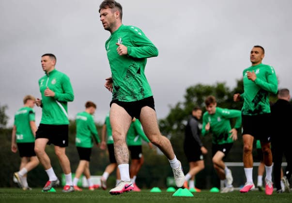 Shamrock Rovers press conference, PK, Pressekonferenz & Squad Training, Roadstone, Dublin 27 7 2026 Jack Byrne Jack Byrne 27 7 2026  Copyright: xx RB2_5620