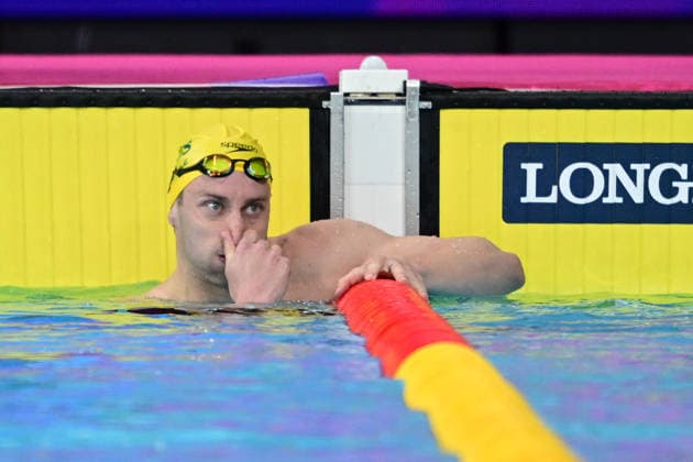COM26 SWIMMING HEATS, Matthew Temple of Australia during the Men™s 200m Butterfly heats at the Glasgow 2026 Commonwealth Games at the Tollcross International Swimming Centre in Glasgow, Scotland, Monday, July 27, 2026. ( NO ARCHIVING, EDITORIAL USE ONLY Glasgow Scotland United Kingdom  Copyright: xDEANxLEWINSx 20260727130977120578