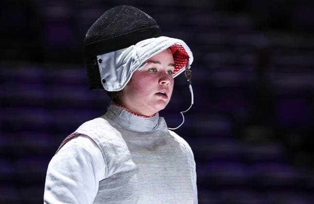 CHINA, HONG KONG - JULY 27, 2026: Russia s Aila Mamedova competes in the ladies individual foil event at the 2026 Kerry Fencing World Championships 2026 Fencing World Championships In Hong Kong  - ZUMAt113 20260727_zaa_t113_097 Copyright: xMikhailxSinitsynx