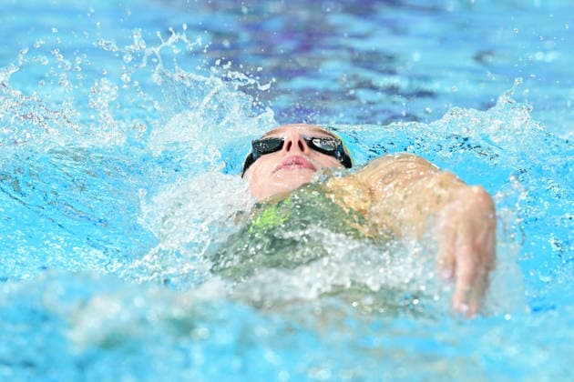 COM26 SWIMMING HEATS, Tara Kinder of Australiacompetes during the Women™s 400m Individual Medley heats at the Glasgow 2026 Commonwealth Games at the Tollcross International Swimming Centre in Glasgow, Scotland, Monday, July 27, 2026. ( NO ARCHIVING, EDITORIAL USE ONLY Glasgow Scotland United Kingdom  Copyright: xDEANxLEWINSx 20260727141798371072