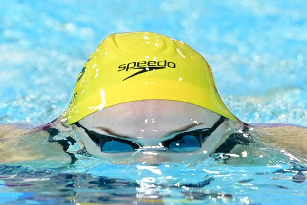 COM26 SWIMMING HEATS, Tara Kinder of Australiacompetes during the Women™s 400m Individual Medley heats at the Glasgow 2026 Commonwealth Games at the Tollcross International Swimming Centre in Glasgow, Scotland, Monday, July 27, 2026. ( NO ARCHIVING, EDITORIAL USE ONLY Glasgow Scotland United Kingdom  Copyright: xDEANxLEWINSx 20260727192489802604