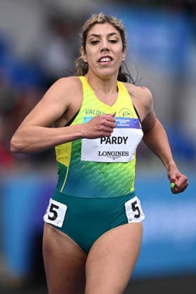 COM26 ATHLETICS, Ella Pardy of Australia competes in the Women s T37 38 100m Heats during the Glasgow 2026 Commonwealth Games at Scotstoun Stadium in Glasgow, Scotland, Monday, July 27, 2026. ( NO ARCHIVING, EDITORIAL USE ONLY Glasgow United Kingdom  Copyright: xJOELxCARRETTx 20260727189862086265