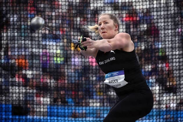 COM26 ATHLETICS, Lauren Bruce of New Zealand competes in the Women s T37 38 100m Heats during the Glasgow 2026 Commonwealth Games at Scotstoun Stadium in Glasgow, Scotland, Monday, July 27, 2026. ( NO ARCHIVING, EDITORIAL USE ONLY Glasgow United Kingdom  Copyright: xJOELxCARRETTx 20260727163379241769
