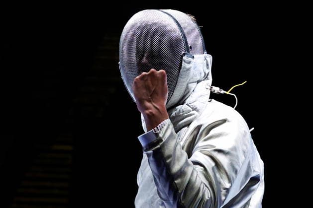 CHINA, HONG KONG - JULY 27, 2026: Russia s Pavel Graudyn competes in the men s individual sabre event at the 2026 Kerry Fencing World Championships 2026 Fencing World Championships In Hong Kong  - ZUMAt113 20260727_zaa_t113_243 Copyright: xMikhailxSinitsynx