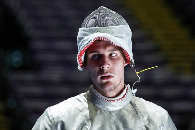CHINA, HONG KONG - JULY 27, 2026: Russia s Pavel Graudyn competes in the men s individual sabre event at the 2026 Kerry Fencing World Championships 2026 Fencing World Championships In Hong Kong  - ZUMAt113 20260727_zaa_t113_244 Copyright: xMikhailxSinitsynx