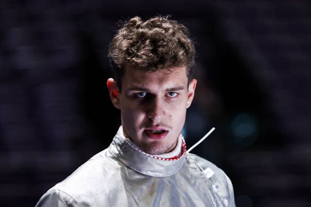 CHINA, HONG KONG - JULY 27, 2026: Russia s Pavel Graudyn competes in the men s individual sabre event at the 2026 Kerry Fencing World Championships 2026 Fencing World Championships In Hong Kong  - ZUMAt113 20260727_zaa_t113_250 Copyright: xMikhailxSinitsynx