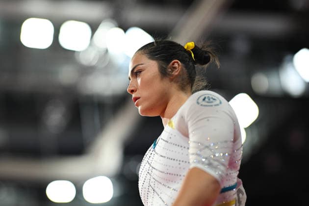 COM26 ARTISTIC GYMNASTICS, Georgia Godwin of Australia competes in the Artistic Gymnastics Women™s Vault Final during the Glasgow 2026 Commonwealth Games at the Glasgow International Arena in Glasgow, Scotland, Monday, July 27, 2026. ( NO ARCHIVING, EDITORIAL USE ONLY Glasgow Scotland United Kingdom  Copyright: xLUKASxCOCHx 20260727139546280043