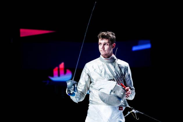 CHINA, HONG KONG - JULY 27, 2026: Russia s Pavel Graudyn during the men s individual sabre event at the 2026 Kerry Fencing World Championships 2026 Fencing World Championships In Hong Kong  - ZUMAt113 20260727_zaa_t113_302 Copyright: xMikhailxSinitsynx