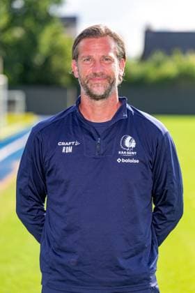 Gent s head coach Rik De Mil poses for a portrait picture at the 2026-2027 season photoshoot of Belgian Jupiler Pro League team KAA Gent, Monday 27 July 2026 in Gent. KURTxDESPLENTER  x182164756x