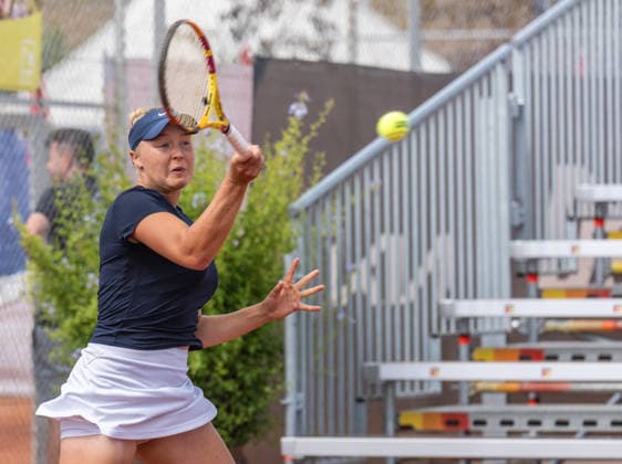 Carolin Raschdorf (GER) im Spiel Fiona Ganz (SUI) vs. Carolin Raschdorf 27. CTS Ladies Open Hechingen, Tennis, Frauen, Hechingen, 27.07.2026 27. CTS Ladies Open Hechingen, Tennis, Frauen, Hechingen, 27.07.2026 Hechingen *** Carolin Raschdorf (GER) in the match between Fiona Ganz (SUI) and Carolin Raschdorf at the 27th CTS Ladies Open in Hechingen, Tennis, Women, Hechingen, July 27, 2026 27th CTS Ladies Open in Hechingen, Tennis, Women, Hechingen, July 27, 2026 Hechingen Copyright: xEibner-Pressefotox EP_EER