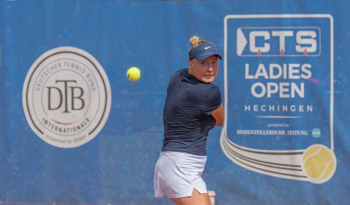 Carolin Raschdorf (GER) im Spiel Fiona Ganz (SUI) vs. Carolin Raschdorf 27. CTS Ladies Open Hechingen, Tennis, Frauen, Hechingen, 27.07.2026 27. CTS Ladies Open Hechingen, Tennis, Frauen, Hechingen, 27.07.2026 Hechingen *** Carolin Raschdorf (GER) in the match between Fiona Ganz (SUI) and Carolin Raschdorf at the 27th CTS Ladies Open in Hechingen, Tennis, Women, Hechingen, July 27, 2026 27th CTS Ladies Open in Hechingen, Tennis, Women, Hechingen, July 27, 2026 Hechingen Copyright: xEibner-Pressefotox EP_EER