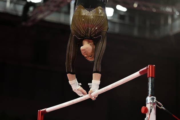 July 27, 2026, Glasgow, Scotland, Great Britain: ELSABETH BLACK of Canada competes in the Artistic Gymnastics Women s Uneven Bars Final of the Commonwealth Games Glasgow 2026 at the Tollcross International Swimming Centre in Glasgow, Scotland. ELLIE BLACK finished second. Glasgow Great Britain - ZUMAc179 20260727_zep_c179_014 Copyright: xMickaelxChavetx