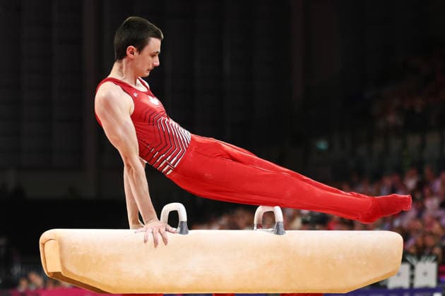 July 27, 2026, Glasgow, Scotland, Great Britain: JORDAN CARROLL of Canada competes in the Artistic Gymnastics Men s Pommel Horse Final of the Commonwealth Games Glasgow 2026 at the Tollcross International Swimming Centre in Glasgow, Scotland Glasgow Great Britain - ZUMAc179 20260727_zep_c179_073 Copyright: xMickaelxChavetx