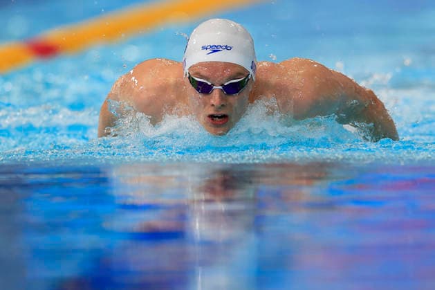 , 2026 Commonwealth Games Duncan Scott (SCO) swimming in the Men™s 200m Butterfly heat during the 2026 Commonwealth Games at the Tollcross Swimming Centre, Glasgow, UK on 27 July 2026. Glasgow Tollcross Swimming Centre Lanarkshire UK Editorial use only , Copyright: xConorxMolloyx PSI-24578-0012