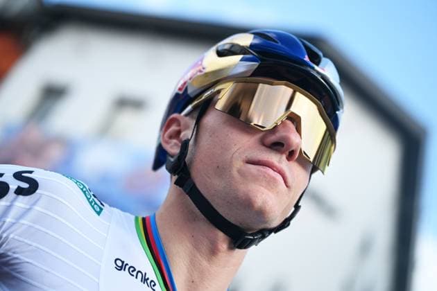 Belgian Remco Evenepoel of Red Bull-BORA-hansgrohe pictured at the start of the Natourcriterium Aalst cycling event, Monday 27 July 2026, in Aalst. The traditional criteriums are local showcases for which mainly cyclists who rode the Tour de France are invited. ELIASxROM  x182175032x