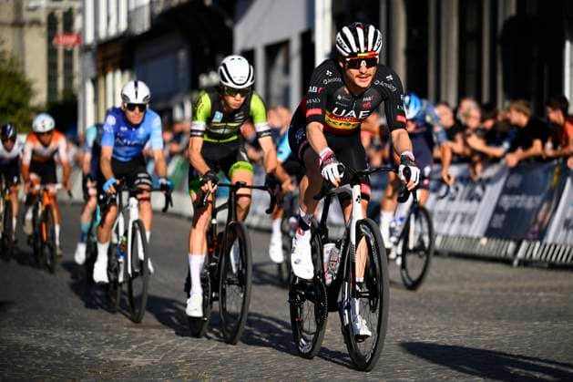 Na-Tourcriterium Aalst - 27 07 2026 AALST, BELGIUM - JULY 27 : Herregodts Rune (BEL) of UAE Team Emirates XRG in action during the 89th edition of the post Tour de France criterium of Aalst cycling race on July 27, 2026 in Aalst, Belgium, 27 07 2026 Aalst Belgium  Copyright: xTomasxSiskx