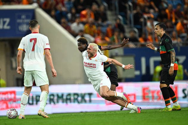 Galatasaray v Venezia FC - Friendly LINZ, AUSTRIA - JULY 27: Baris Alper Yilmaz of Galatasaray in action during a pre-season friendly match between Galatasaray and Italy s Venezia FC at Hofmann Personal Stadion in Linz, Austria, on July 27, 2026. Akin Celiktas Anadolu Linz Austria. Editorial use only. Please get in touch for any other usage.  Copyright: x2026xAnadoluxAkinxCeliktasx