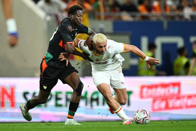Galatasaray v Venezia FC - Friendly LINZ, AUSTRIA - JULY 27: Baris Alper Yilmaz of Galatasaray in action during a pre-season friendly match between Galatasaray and Italy s Venezia FC at Hofmann Personal Stadion in Linz, Austria, on July 27, 2026. Akin Celiktas Anadolu Linz Austria. Editorial use only. Please get in touch for any other usage.  Copyright: x2026xAnadoluxAkinxCeliktasx