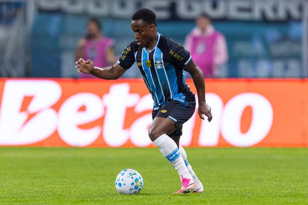 RECORD DATE NOT STATED 26th July 2026, Arena do Gremio Stadium, Porto Alegre, Brazil; Serie A Football; Gremio versus Fluminense; Jovane Cabral of Gremio runs with the ball RichardxDucker DiaEsportivo