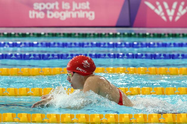 July 27, 2026, Glasgow, Scotland, Great Britain: AMALIE SMITH of England in the Swimming Women s 400m Individual Medley Final of the Commonwealth Games Glasgow 2026 at the Tollcross International Swimming Centre in Glasgow, Scotland. Glasgow Great Britain - ZUMAc179 20260727_zep_c179_206 Copyright: xMickaelxChavetx