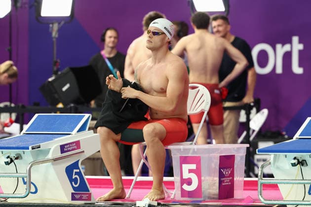 July 27, 2026, Glasgow, Scotland, Great Britain: MATT RICHARDS of Wales in the Swimming Men s 100m Freestyle Semi Final of the Commonwealth Games Glasgow 2026 at the Tollcross International Swimming Centre in Glasgow, Scotland. Commowealth Games 2026: Swimming  - ZUMAc179 20260727_zep_c179_228 Copyright: xMickaelxChavetx