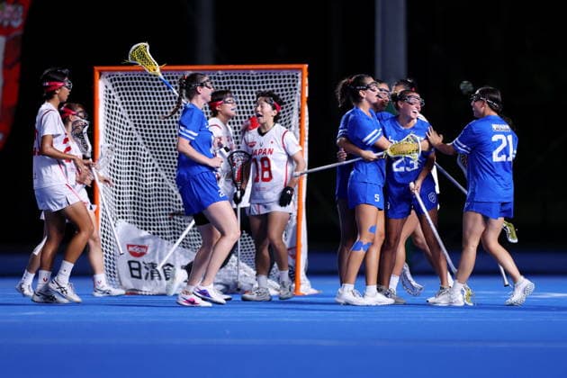 Two team groups, JULY 27, 2026 - Lacrosse : 2026 World Lacrosse Women s Championship match between Japan and Israel at Oi Hockey Stadium Field 1, Tokyo, Japan. Noxthirdxpartyxsales  aflo_339303330 NaokixNishimurax