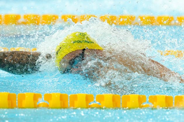 July 27, 2026, Glasgow, Scotland, Great Britain: FLYNN SOUTHAM of Australia in the Swimming Men s 100m Freestyle Semi Final of the Commonwealth Games Glasgow 2026 at the Tollcross International Swimming Centre in Glasgow, Scotland. Commowealth Games 2026: Swimming  - ZUMAc179 20260727_zep_c179_246 Copyright: xMickaelxChavetx