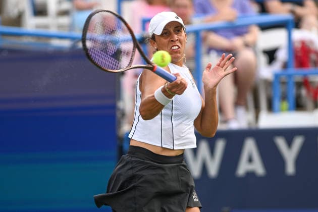 July 27, 2026, Washington, D.C, U.S: MADISON KEYS hits a forehand in her match against Liudmila Samsonova at the Rock Creek Tennis Center. Washington U.S - ZUMAg196 20260727_zap_g196_007 Copyright: xKylexGustafsonx