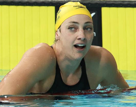 July 27, 2026, Glasgow, Scotland, Great Britain: MEG HARRIS of Australia reacts to winning the Swimming Women s 100m Freestyle Final of the Commonwealth Games Glasgow 2026 at the Tollcross International Swimming Centre in Glasgow, Scotland. Commowealth Games 2026: Swimming  - ZUMAc179 20260727_zep_c179_258 Copyright: xMickaelxChavetx