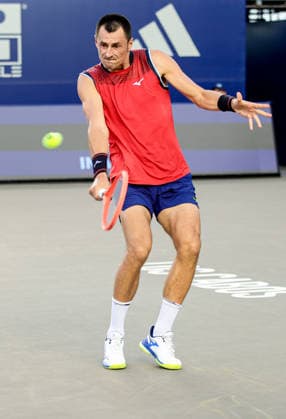 LOS CABOS TENNIS OPEN 2026 LOS CABOS TENNIS OPEN 2026 ALEJANDRO HERNANDEZ VS BERNARD TOMIC 27072026 LOS CABOS, MEXICO. Action photo of Bernard Tomic of Australia, during game of the Los Cabos Tennis Open 2026 at the Cabo Sports Complex in Baja California, Mexico. Foto de accion de Bernard Tomic de Australia, durante juego del Los Cabos Tennis Open 2026 celebrado en el Cabo Sports Complex en Baja California, Mexico. PHOTO BY IMAGENSHOP AGENCIA FOTOGRAFICA LOS CABOS BAJA CALIFORNIA MEXICO *** LOS CABOS TENNIS OPEN 2026 LOS CABOS TENNIS OPEN 2026 ALEJANDRO HERNANDEZ VS BERNARD TOMIC 07 27 2026 LOS CABOS, MEXICO Action photo of Bernard Tomic of Australia during a match at the 2026 Los Cabos Tennis Open at the Cabo Sports Complex in Baja California, Mexico Action photo of Bernard Tomic of Australia, during a match at the 2026 Los Cabos Tennis Open held at the Cabo Sports Complex in Baja California, Mexico PHOTO BY IMAGENSHOP PHOTO AGENCY LOS CABOS BAJA CALIFORNIA MEXICO Copyright: xIMAGENSHOPxAGENCIAxFOTOGRAFICAx