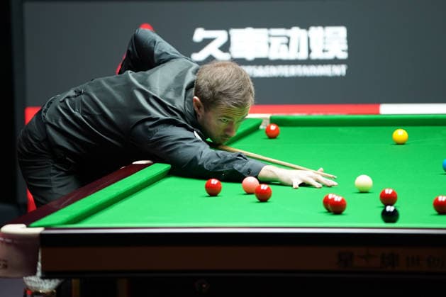 SHANGHAI, CHINA - JULY 28: Jack Lisowski of England plays a shot in the first round match against Zhang Anda of China on day 2 of the Shanghai Masters 2026 at Luwan Gymnasium on July 28, 2026 in Shanghai, China.  Copyright: xTaixChengzhex 111656812492