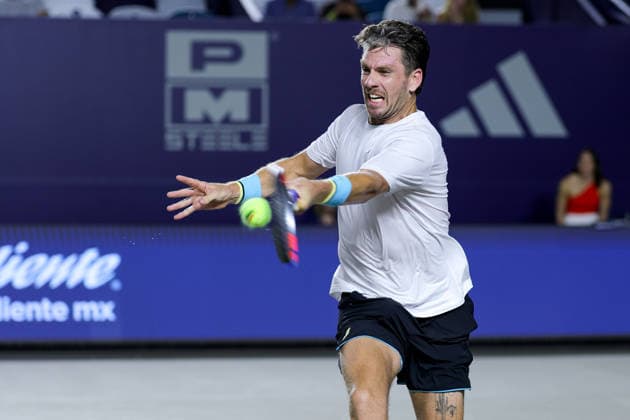 LOS CABOS TENNIS OPEN 2026 LOS CABOS TENNIS OPEN 2026 CAMERON NORRIE VS ALEKSANDAR KOVACEVIC 27072026 LOS CABOS, MEXICO. Action photo of Cameron Norrie of the United Kingdom, during a match at the Los Cabos Tennis Open 2026 at the Cabo Sports Complex in Baja California, Mexico. Foto de accion de Cameron Norrie del Reino Unido. Foto de accion de Cameron Norrie del Reino Unido, durante juego del Los Cabos Tennis Open 2026 celebrado en el Cabo Sports Complex en Baja California, Mexico. PHOTO BY IMAGENSHOP AGENCIA FOTOGRAFICA LOS CABOS BAJA CALIFORNIA MEXICO *** LOS CABOS TENNIS OPEN 2026 LOS CABOS TENNIS OPEN 2026 CAMERON NORRIE VS. ALEKSANDAR KOVACEVIC 07 27 2026 LOS CABOS, MEXICO Action photo of Cameron Norrie of the United Kingdom during a match at the 2026 Los Cabos Tennis Open at the Cabo Sports Complex in Baja California, Mexico Action photo of Cameron Norrie of the United Kingdom Action photo of Cameron Norrie of the United Kingdom, during a match at the 2026 Los Cabos Tennis Open held at the Cabo Sports Complex in Baja California, Mexico PHOTO BY IMAGENSHOP PHOTO AGENCY LOS CABOS BAJA CALIFORNIA MEXICO Copyright: xIMAGENSHOPxAGENCIAxFOTOGRAFICAx