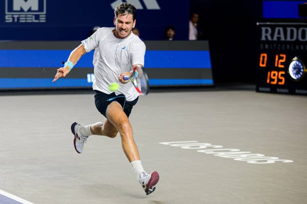 LOS CABOS TENNIS OPEN 2026 LOS CABOS TENNIS OPEN 2026 CAMERON NORRIE VS ALEKSANDAR KOVACEVIC 27072026 LOS CABOS, MEXICO. Action photo of Cameron Norrie of the United Kingdom, during a match at the Los Cabos Tennis Open 2026 at the Cabo Sports Complex in Baja California, Mexico. Foto de accion de Cameron Norrie del Reino Unido, durante juego del Los Cabos Tennis Open 2026 celebrado en el Cabo Sports Complex en Baja California, Mexico. PHOTO BY IMAGENSHOP AGENCIA FOTOGRAFICA LOS CABOS BAJA CALIFORNIA MEXICO *** LOS CABOS TENNIS OPEN 2026 LOS CABOS TENNIS OPEN 2026 CAMERON NORRIE VS. ALEKSANDAR KOVACEVIC 07 27 2026 LOS CABOS, MEXICO Action photo of Cameron Norrie of the United Kingdom during a match at the 2026 Los Cabos Tennis Open at the Cabo Sports Complex in Baja California, Mexico Action photo of Cameron Norrie of the United Kingdom, during a match at the 2026 Los Cabos Tennis Open held at the Cabo Sports Complex in Baja California, Mexico PHOTO BY IMAGENSHOP PHOTO AGENCY LOS CABOS BAJA CALIFORNIA MEXICO Copyright: xIMAGENSHOPxAGENCIAxFOTOGRAFICAx