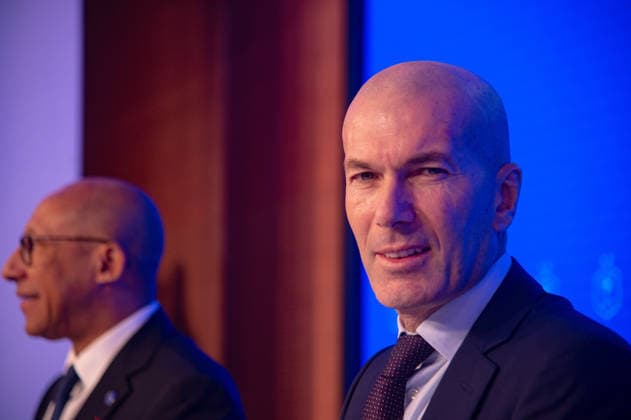 FOOTBALL : Presentation du nouveau selectionneur de l™Equipe de France de football - 28 07 2026 ZinÃ dine Zidane ParisFrance  Copyright: xBaptistexAutissierx