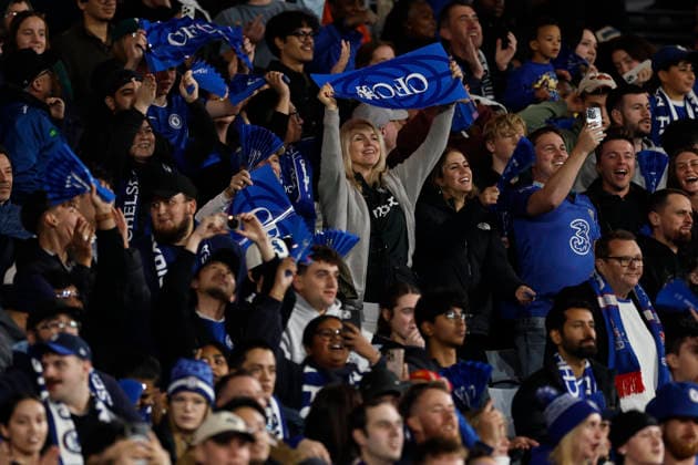 SOCCER CHELSEA WANDERERS, Chelsea fans cheer during of the Sydney Super Cup match between Chelsea FC and the Western Sydney Wanderers FC at Accor Stadium in Sydney, Tuesday, July 28, 2026. ( NO ARCHIVING, EDITORIAL USE ONLY SYDNEY NEW SOUTH WALES AUSTRALIA  Copyright: xMARKxEVANSx 20260728125811168540