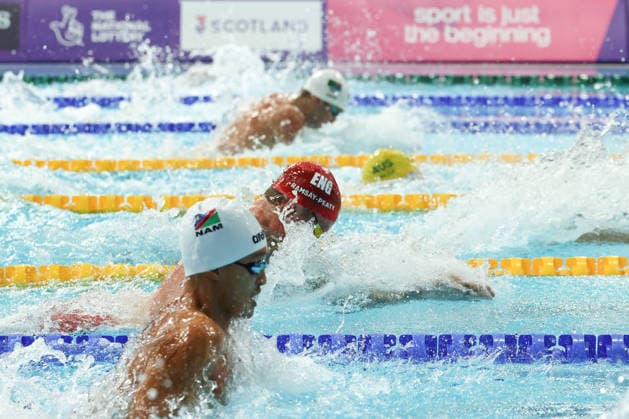 July 27, 2026, Glasgow, Scotland, Great Britain: ADAM RAMSAY-PEATY of England in the Swimming Men s 50m Breaststroke Final of the Commonwealth Games Glasgow 2026 at the Tollcross International Swimming Centre in Glasgow, Scotland. Commowealth Games 2026: Swimming  - ZUMAc179 20260727_zep_c179_373 Copyright: xMickaelxChavetx