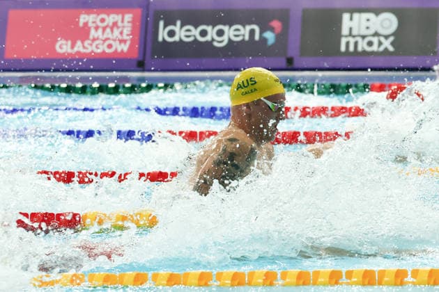July 27, 2026, Glasgow, Scotland, Great Britain: SAM WILLIAMSON of Australia in the Swimming Men s 50m Breaststroke Final of the Commonwealth Games Glasgow 2026 at the Tollcross International Swimming Centre in Glasgow, Scotland. Commowealth Games 2026: Swimming  - ZUMAc179 20260727_zep_c179_375 Copyright: xMickaelxChavetx