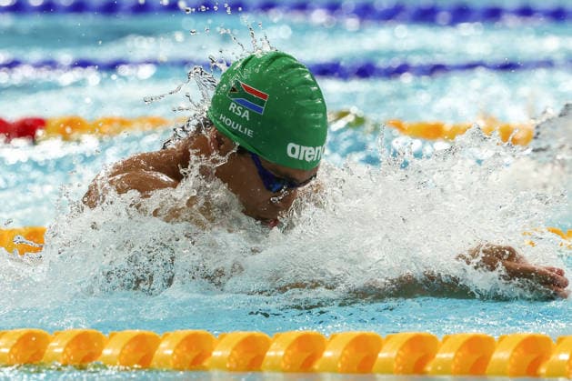 July 27, 2026, Glasgow, Scotland, Great Britain: MICHAEL HOULIE of South Africa in the Swimming Men s 50m Breaststroke Final of the Commonwealth Games Glasgow 2026 at the Tollcross International Swimming Centre in Glasgow, Scotland. Commowealth Games 2026: Swimming  - ZUMAc179 20260727_zep_c179_376 Copyright: xMickaelxChavetx