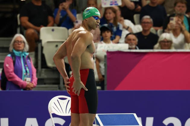 July 27, 2026, Glasgow, Scotland, Great Britain: MICHAEL HOULIE of South Africa in the Swimming Men s 50m Breaststroke Final of the Commonwealth Games Glasgow 2026 at the Tollcross International Swimming Centre in Glasgow, Scotland. Commowealth Games 2026: Swimming  - ZUMAc179 20260727_zep_c179_380 Copyright: xMickaelxChavetx